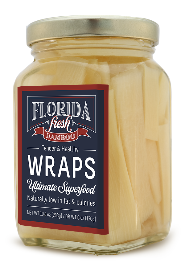Florida Fresh Bamboo Shoots - Wraps